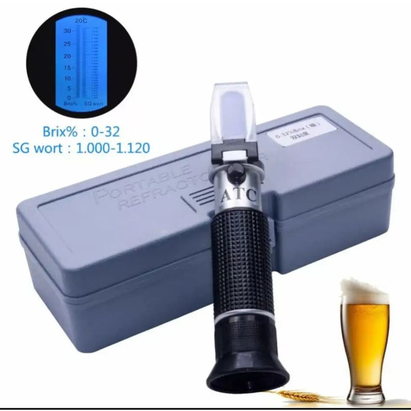 Refractometer Sugar (Dual Scale: Brix 32% & 1.000 1.120