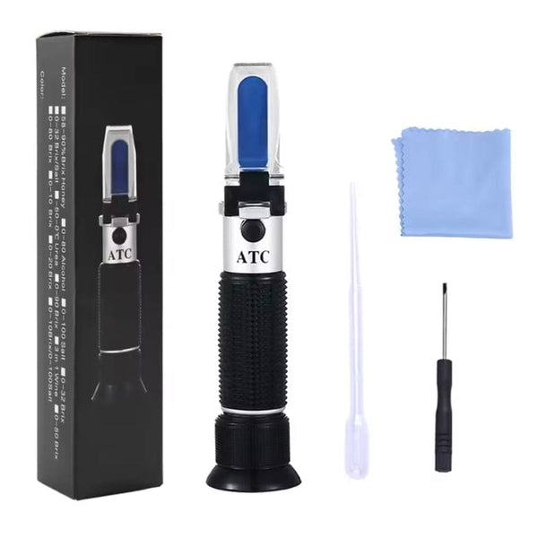 Refractometer Sugar Concentration (0 10% Brix / Accuracy