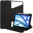 Rotating Acrylic Back PU Leather Case for iPad Air 11