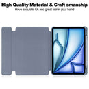 Rotating Acrylic Back PU Leather Case for iPad Air 13’’