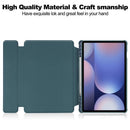 Rotating Acrylic Back PU Leather Case for Samsung Galaxy