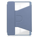 Rotating Acrylic Back PU Leather Case for Samsung Galaxy