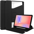 Rotating Acrylic Back PU Leather Case for Samsung Galaxy