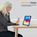 Rugged iPad 10th Gen 10.9’’ Case – Shockproof Cover Stand &