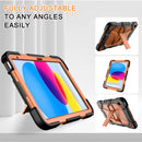 Rugged iPad 10th Gen 10.9’’ Case – Shockproof Cover Stand &
