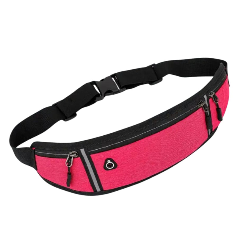 Running Waist Bag - Rose Red