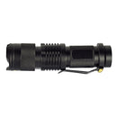 CREE Q5 LED Zoomable Focus Bright Flashlight Torch 220LM Light