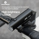 1200LM Rechargeable Biycle Headlight Handlebar Front Light