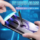 UV Liquid Full Glue Tempered Glass for Samsung Galaxy S22 Ultra