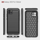 Samsung A03 Carbon Fibre TPU Case Slim Shockproof Cover