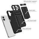 Samsung A06 Heavy Duty Kickstand Card Holder Case
