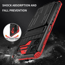Samsung A06 Heavy Duty Kickstand Card Holder Case