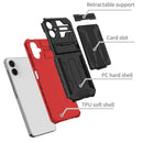 Samsung A06 Heavy Duty Kickstand Card Holder Case