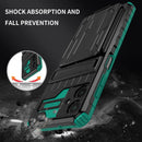Samsung A06 Heavy Duty Kickstand Card Holder Case