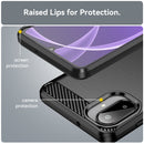 Samsung Galaxy A07 Carbon Fibre Brushed Case [Black]