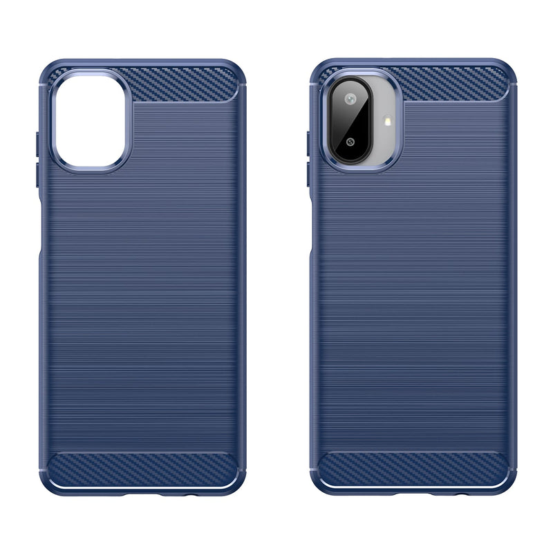 Samsung Galaxy A07 Carbon Fibre Brushed Case [Navy]