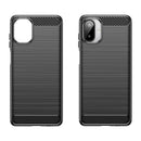 Samsung A07 Carbon Fibre TPU Case Slim Shockproof Cover