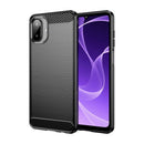 Samsung A07 Carbon Fibre TPU Case Slim Shockproof Cover