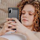 Samsung A07 Carbon Fibre TPU Case Slim Shockproof Cover