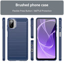 Samsung A07 Carbon Fibre TPU Case Slim Shockproof Cover