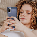 Samsung A07 Carbon Fibre TPU Case Slim Shockproof Cover