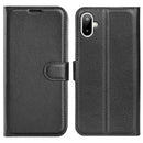 Samsung Galaxy A07 PU Wallet Case [Black]
