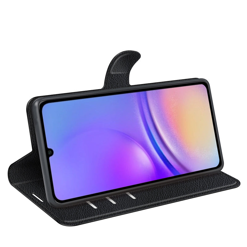 Samsung Galaxy A07 PU Wallet Case [Black]
