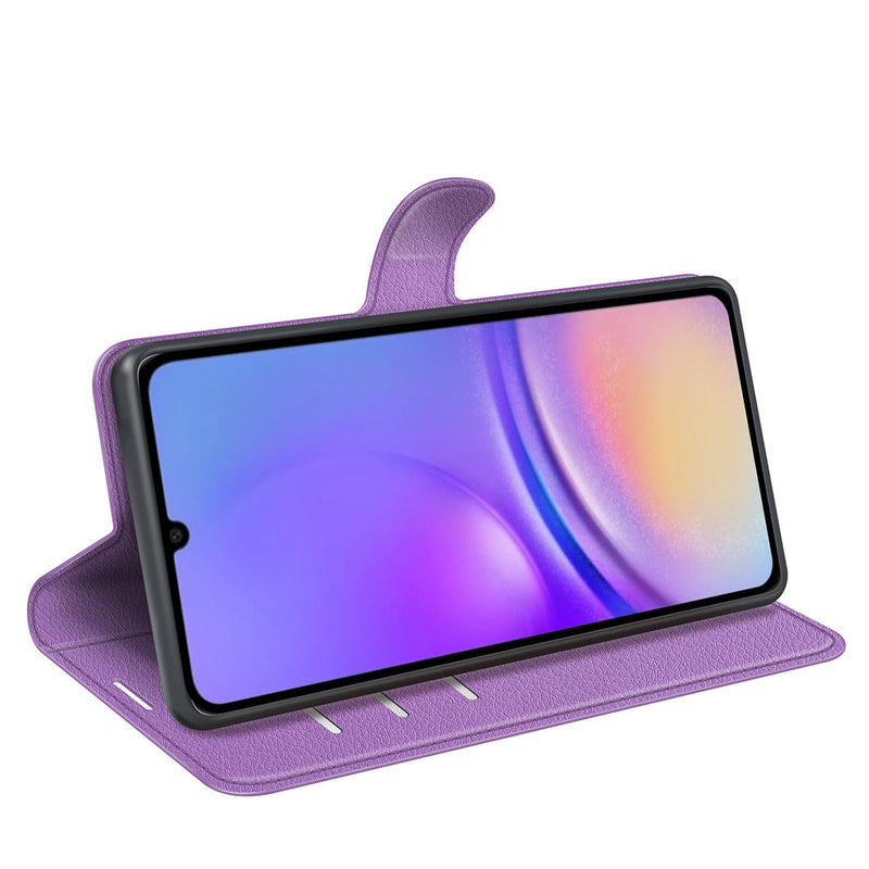 Samsung Galaxy A07 PU Wallet Case [Purple]