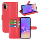 Samsung Galaxy A07 PU Wallet Case [Red]