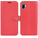 Samsung Galaxy A07 PU Wallet Case [Red]