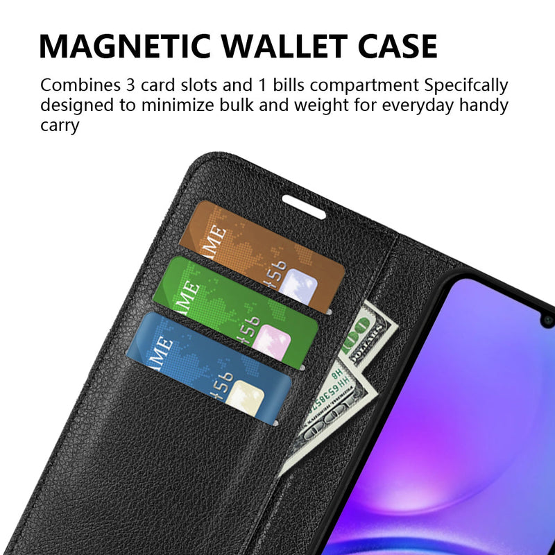 Samsung Galaxy A07 PU Wallet Case [Purple]