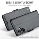 Samsung Galaxy A07 CaseMe Retro Wallet Case [Black]