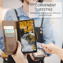 Samsung Galaxy A07 CaseMe Retro Wallet Case [Brown]