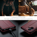 Samsung Galaxy A07 CaseMe Retro Wallet Case [Maroon]