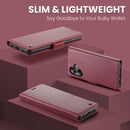 Samsung Galaxy A07 CaseMe Retro Wallet Case [Maroon]