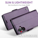 Samsung Galaxy A07 CaseMe Retro Wallet Case [Purple]