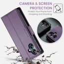 Samsung Galaxy A07 CaseMe Retro Wallet Case [Purple]