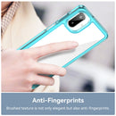 Samsung Galaxy A07 Soft TPU Bumper Case [Clear Blue]