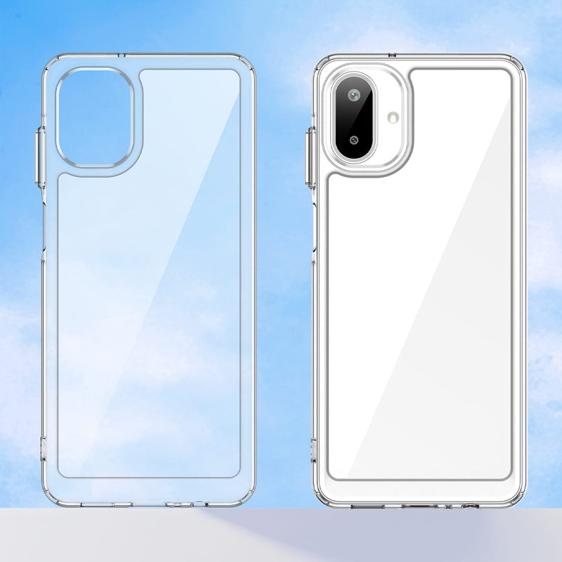 Samsung Galaxy A07 Soft TPU Bumper Case [Clear]