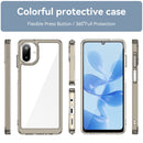 Samsung Galaxy A07 Soft TPU Bumper Case [Clear Grey]