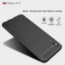 Samsung A10 Carbon Fibre TPU Case Slim Shockproof Cover