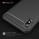Samsung A10 Carbon Fibre TPU Case Slim Shockproof Cover