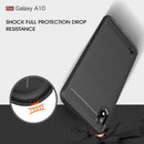 Samsung A10 Carbon Fibre TPU Case Slim Shockproof Cover