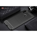 Samsung A11 Carbon Fibre TPU Case Slim Shockproof Cover