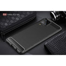 Samsung A12 Carbon Fibre TPU Case Slim Shockproof Cover