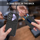 Samsung A16 5G Heavy Duty Kickstand Card Holder Case