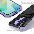 Samsung A16 5G Heavy Duty Kickstand Card Holder Case