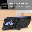Samsung A16 5G Heavy Duty Kickstand Card Holder Case