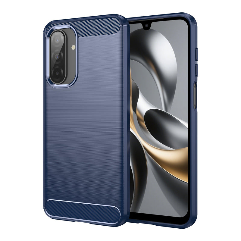 Samsung Galaxy A17 5G Carbon Fibre Brushed Case [Navy]