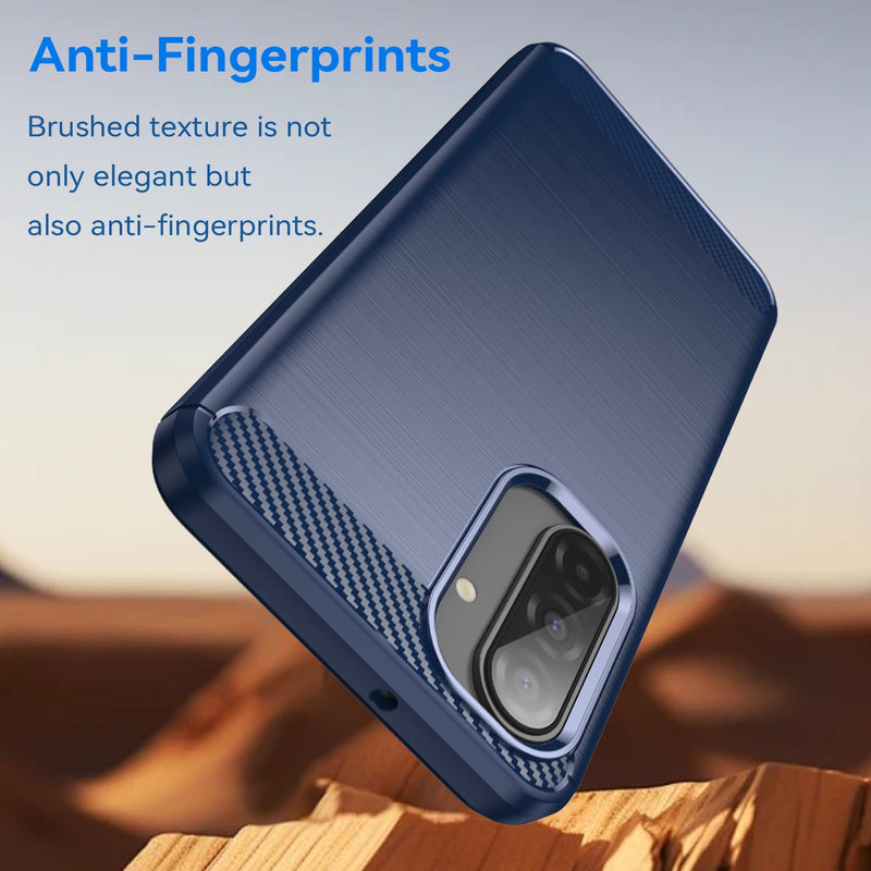 Samsung Galaxy A17 5G Carbon Fibre Brushed Case [Navy]